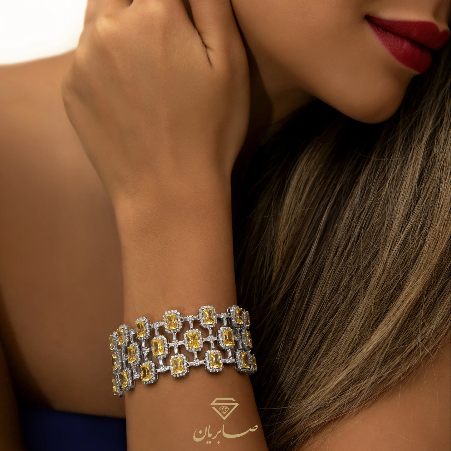 Golden Glow Diamond Bracelet