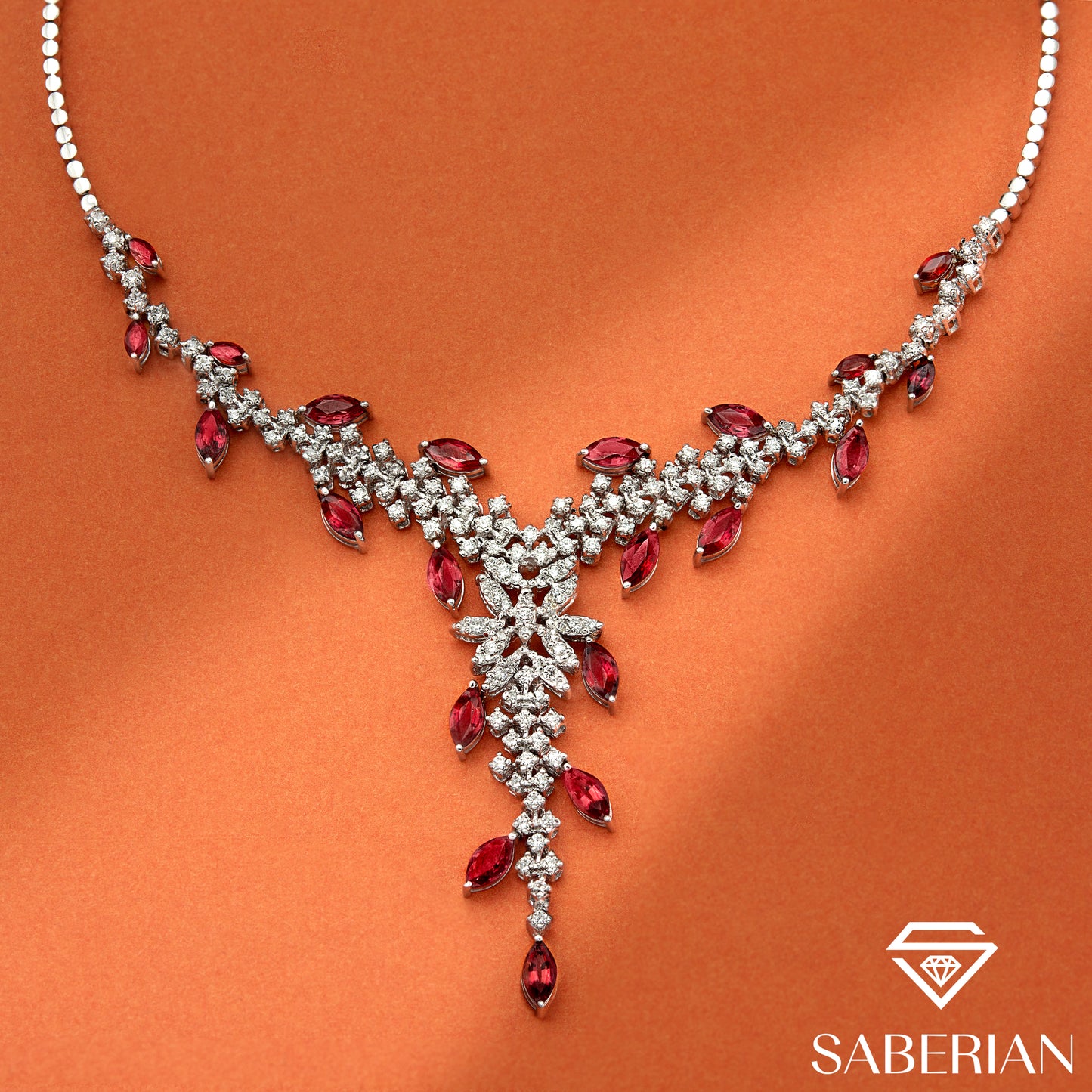 Scarlet Splendor Necklace