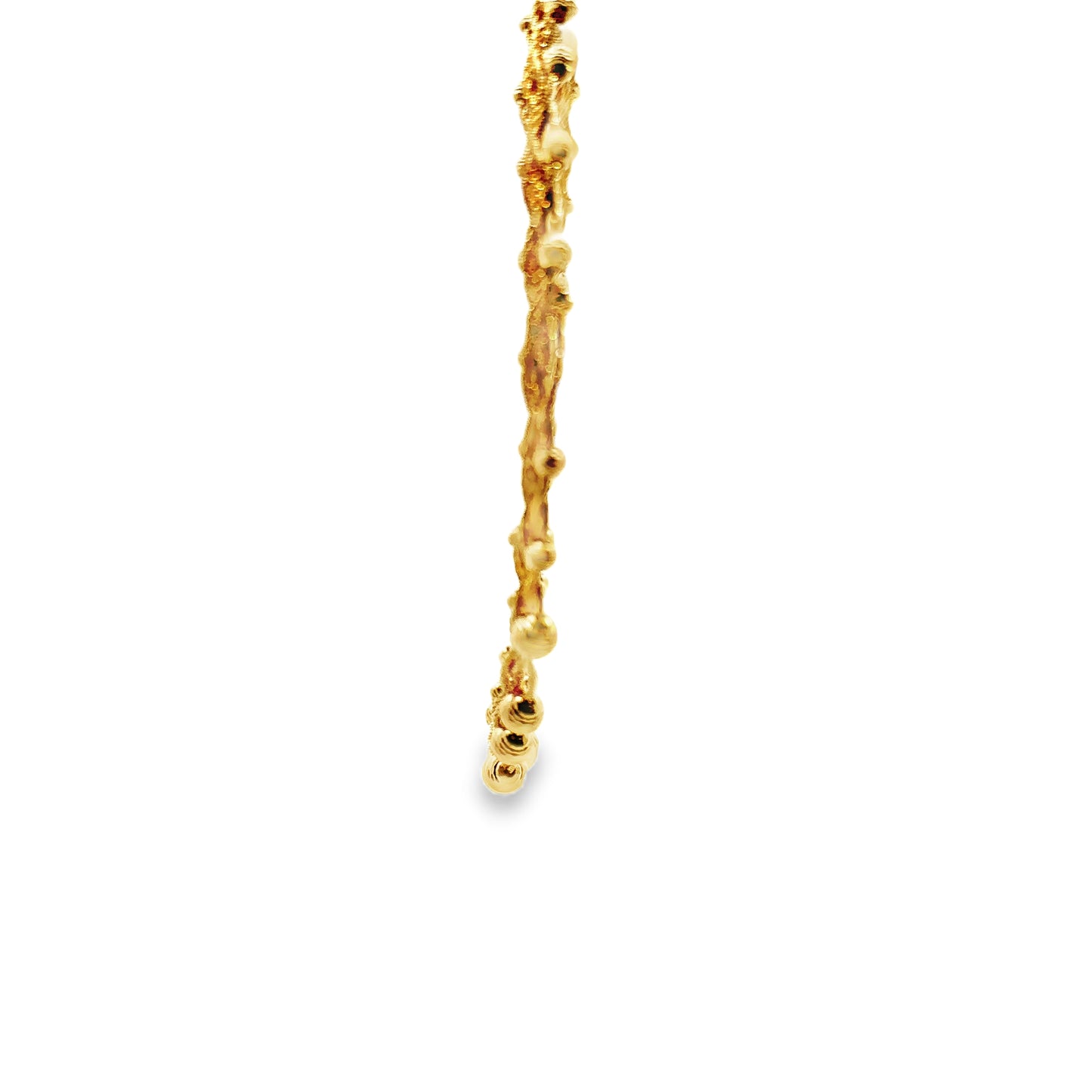 18K Yellow Gold Net Weave Necklace