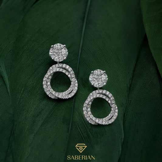 Ethereal Diamond Fusion Earrings