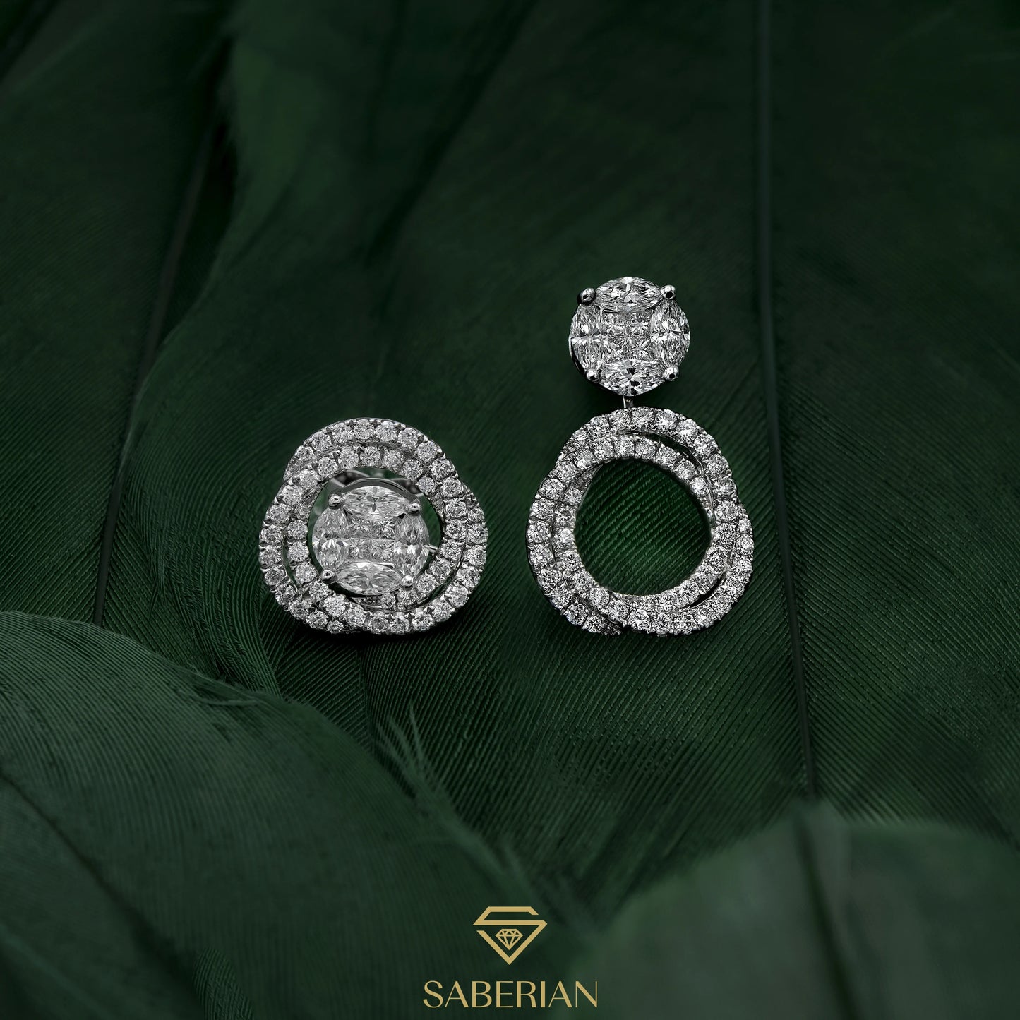 Ethereal Diamond Fusion Earrings
