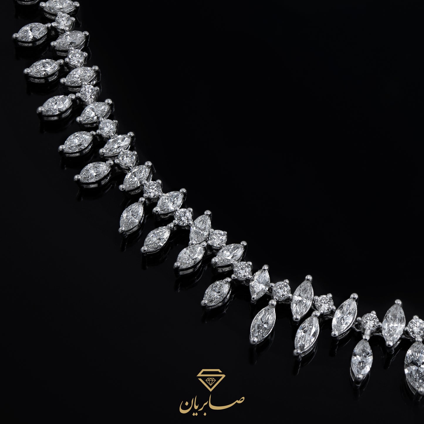 Diamond Cascade Necklace