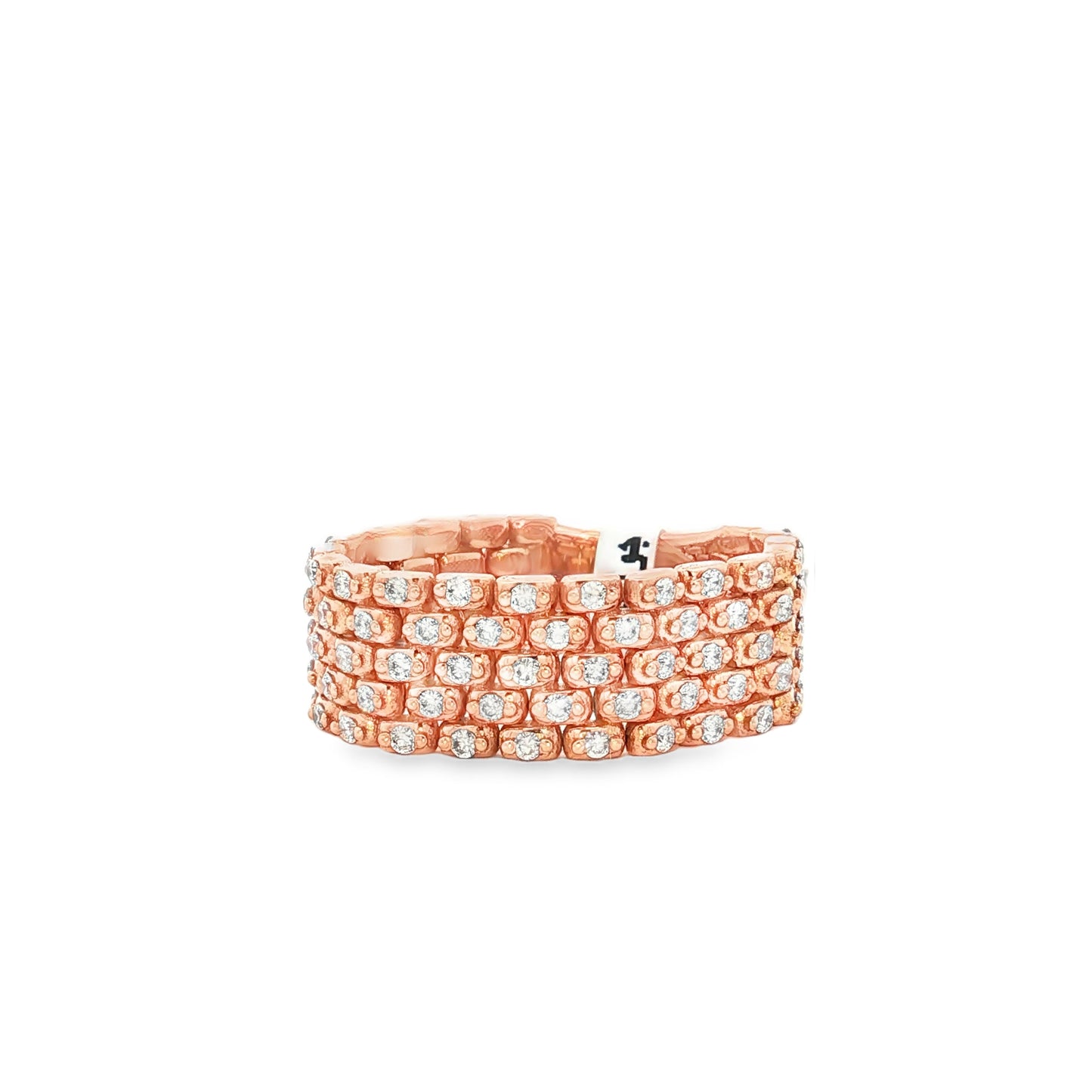 Multi-Row Diamond Ring