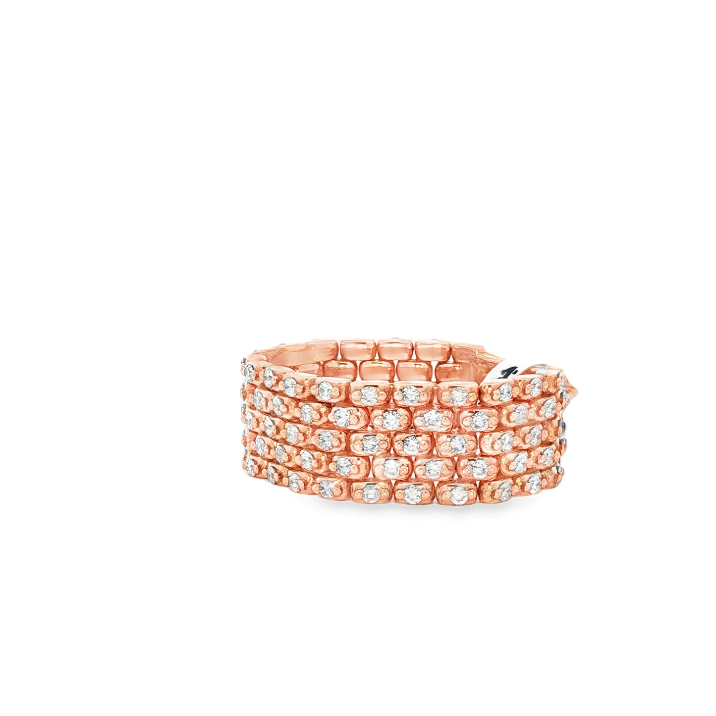 Multi-Row Diamond Ring