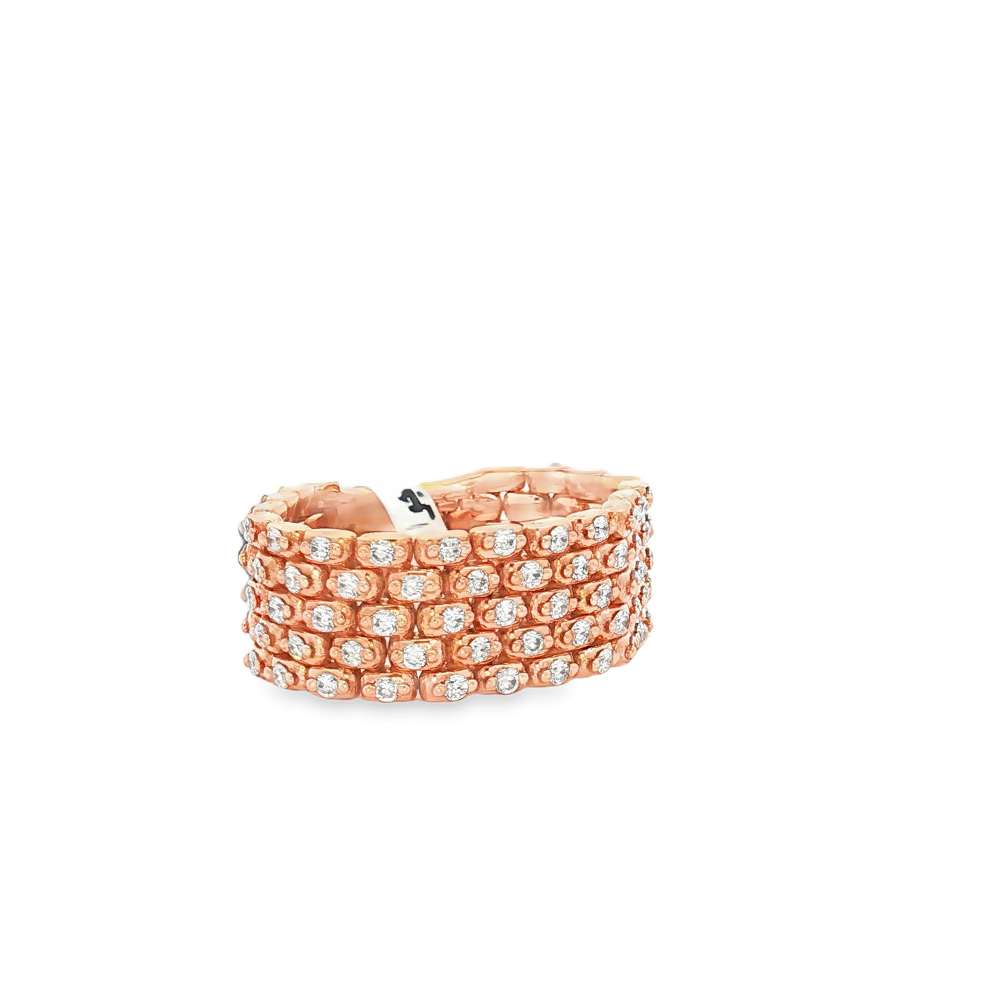 Multi-Row Diamond Ring