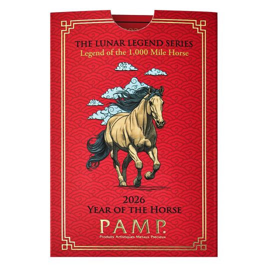 PAMP Lunar Legend Series – Legend of the 1,000 Mile Horse (2026 Year of the Horse)