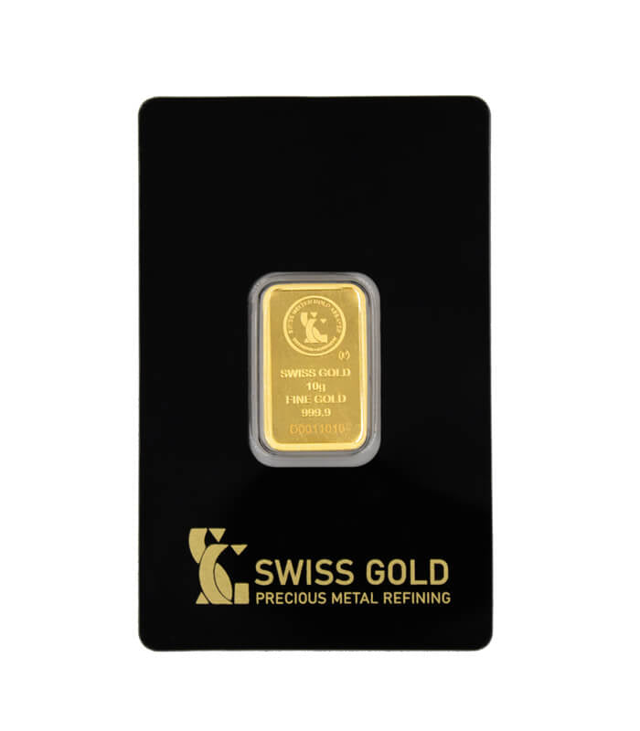 Swiss Gold Fine Gold Bar