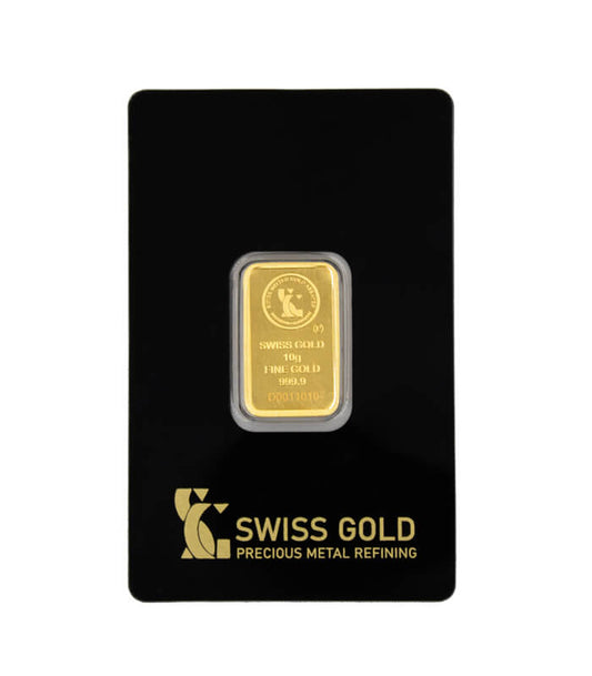 Swiss Gold Fine Gold Bar