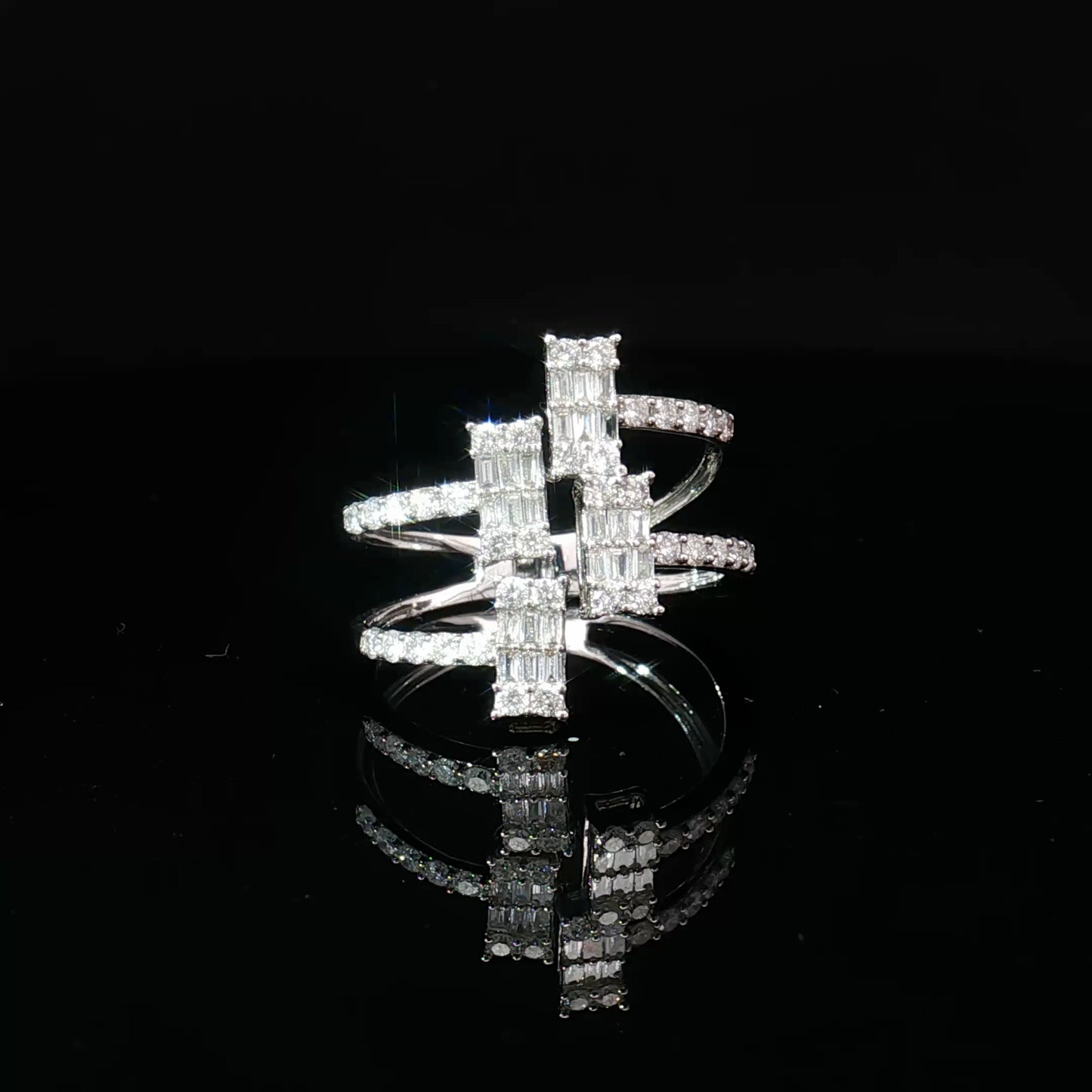 Stellar Symphony Diamond Ring