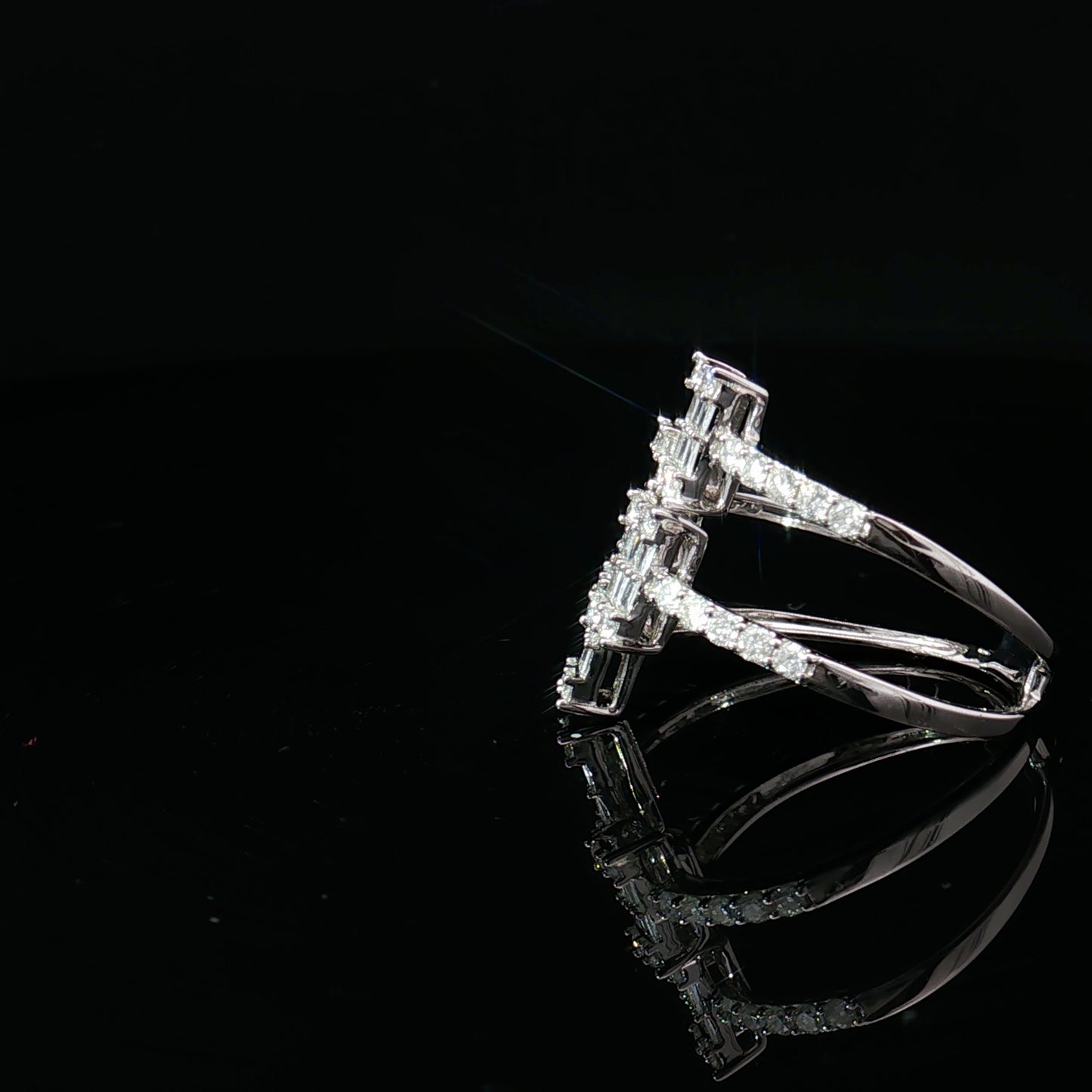 Stellar Symphony Diamond Ring