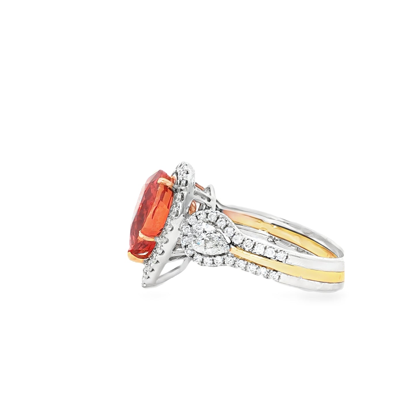 Scarlet Flame Ruby Ring