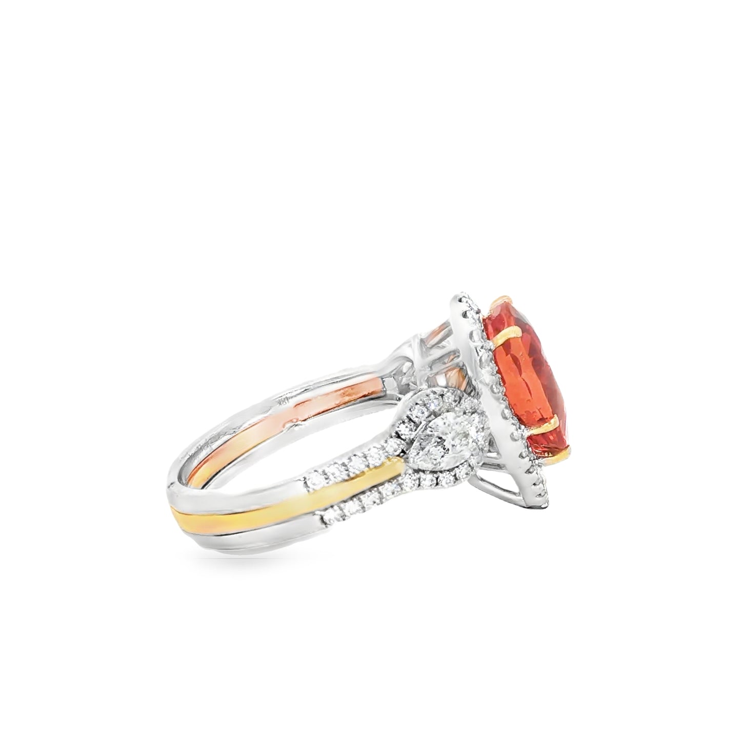 Scarlet Flame Ruby Ring